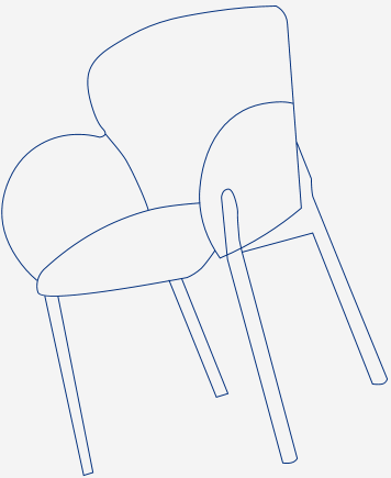 chair drawing - grubb residences